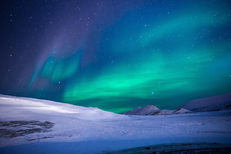 Northern Lights in Reykjavik, Iceland