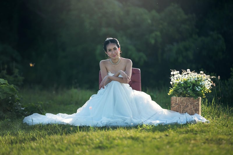 Nighttime Wedding Setting